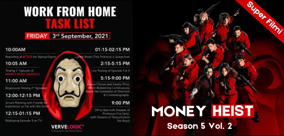 The Night of the Hake, Money Heist Part 5, Vol. 2